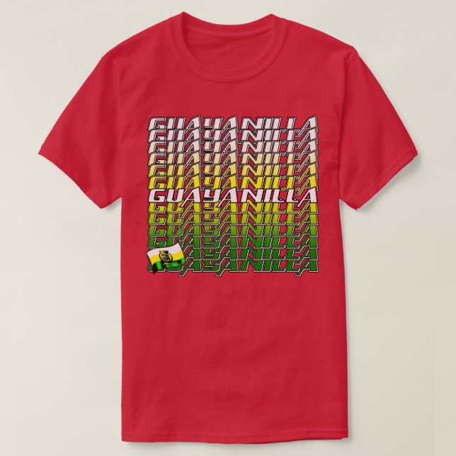 Guayanilla Cascade text 3 T-Shirt (Design Front)