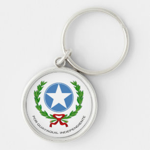 Guayaquil coat of arms key ring