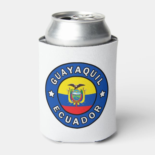 Guayaquil Ecuador Can Cooler (Can Front)