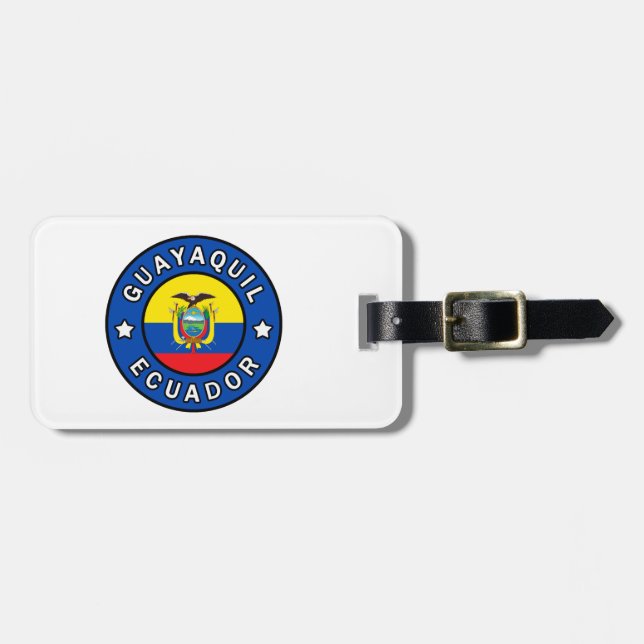 Guayaquil Ecuador Luggage Tag (Front Horizontal)