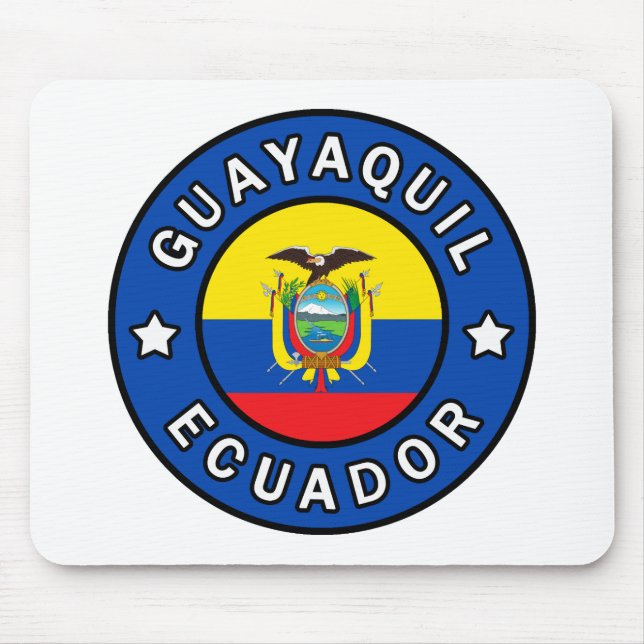 Guayaquil Ecuador Mouse Mat (Front)