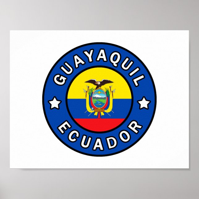 Guayaquil Ecuador Poster (Front)