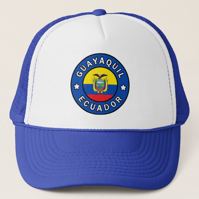 Guayaquil Ecuador Trucker Hat (Front)