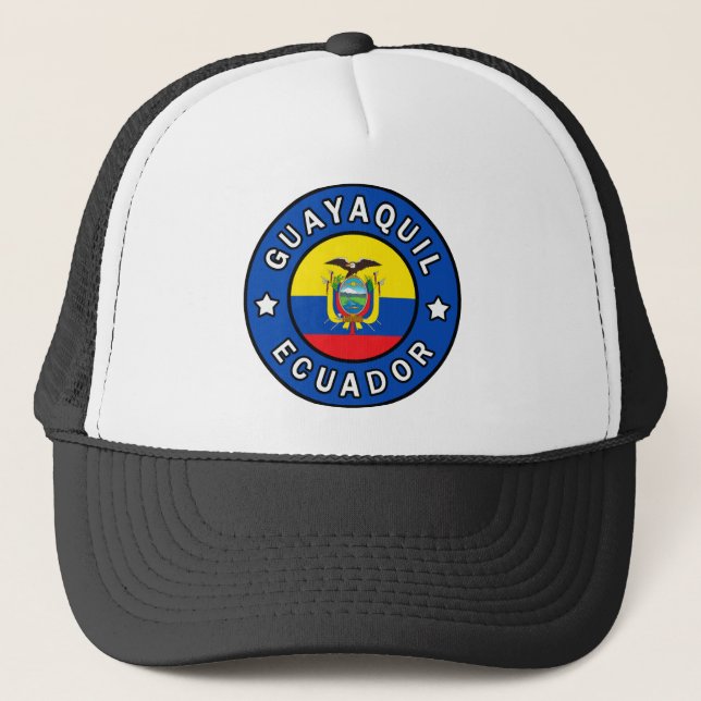 Guayaquil Ecuador Trucker Hat (Front)