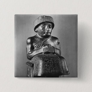 Gudea, Prince of Lagash 15 Cm Square Badge