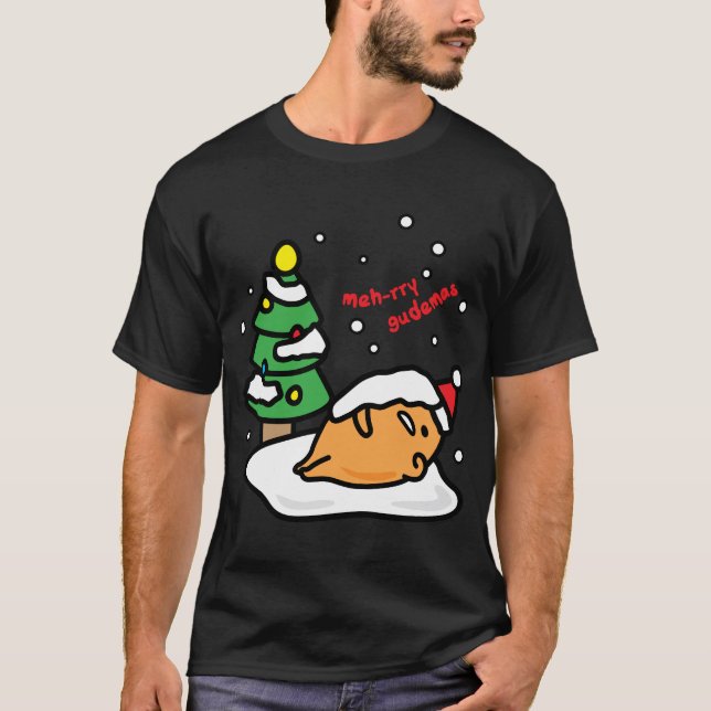 Gudetama Meh-rry Gudemas Christmas Sweatshirt T-Shirt (Front)