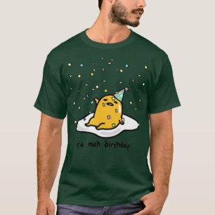 Gudetama the Lazy Egg Its Meh my Birthday Confetti T-Shirt