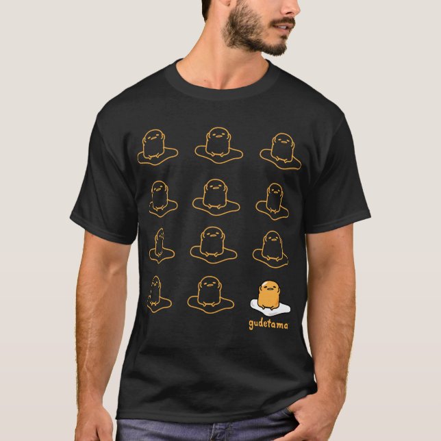 Gudetama the Lazy Egg Real Sweatshirt T-Shirt (Front)