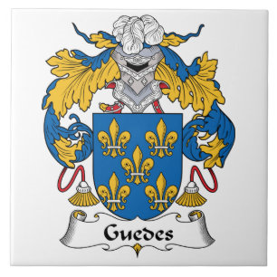 Guedes Family Crest Tile