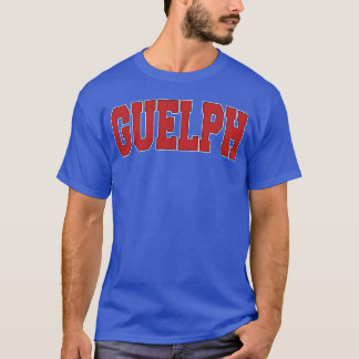 Guelph Canada Varsity Style Canadian Sports friend T-Shirt