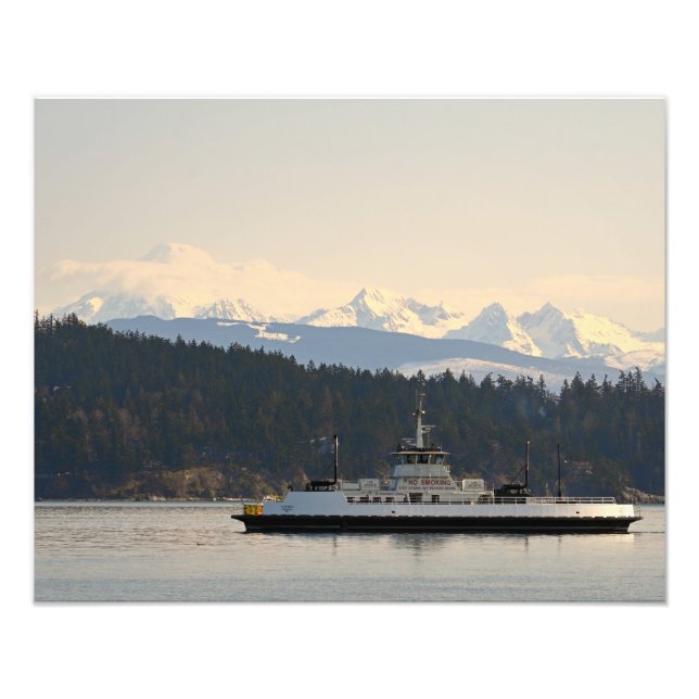 Guemes Island Ferry Photo Print (Front)