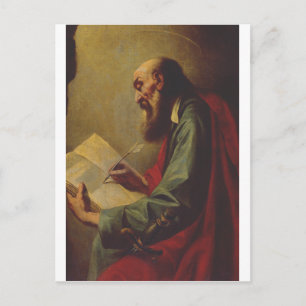 Guercino Saint Paul the Apostle Fine Art Postcard