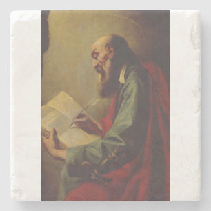 Guercino Saint Paul the Apostle Fine Art Stone Coaster