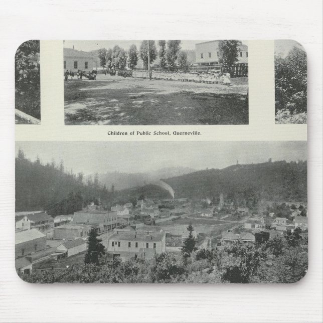 Guerneville, California Mouse Mat (Front)