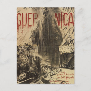 Guernica (1938)_Propaganda Poster Postcard
