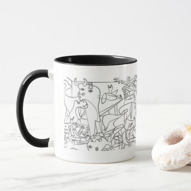 Guernica Mug (With Donut)