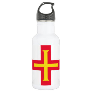 Guernsey Flag 532 Ml Water Bottle