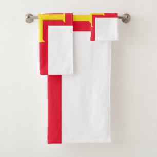 Guernsey Flag Bath Towel Set