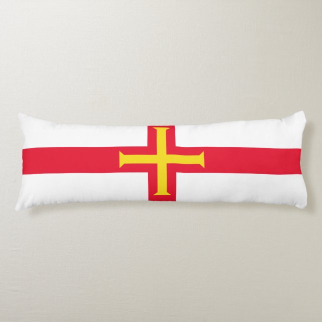 Guernsey Flag Body Cushion (Front)