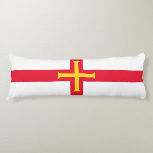 Guernsey flag body cushion