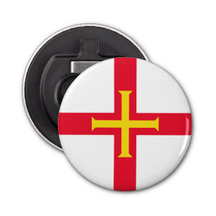 Guernsey Flag Bottle Opener
