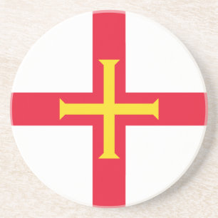 Guernsey Flag Coaster