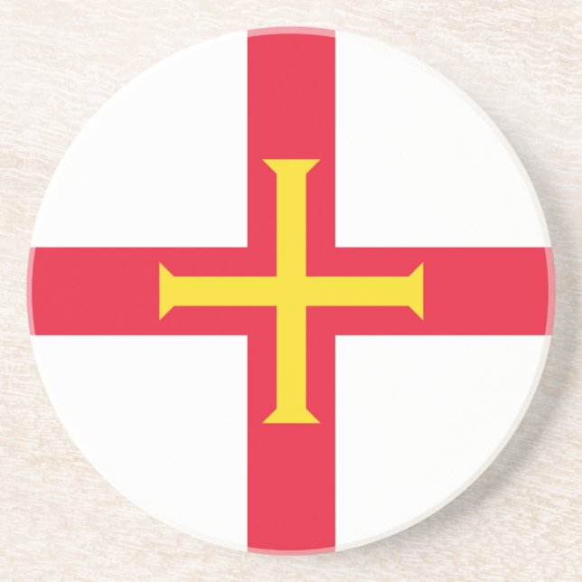 Guernsey Flag Coaster (Front)