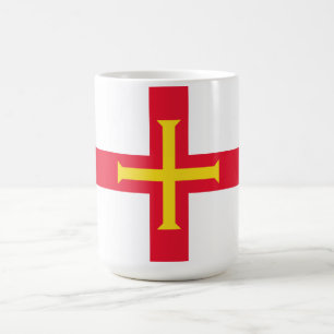 Guernsey flag coffee mug