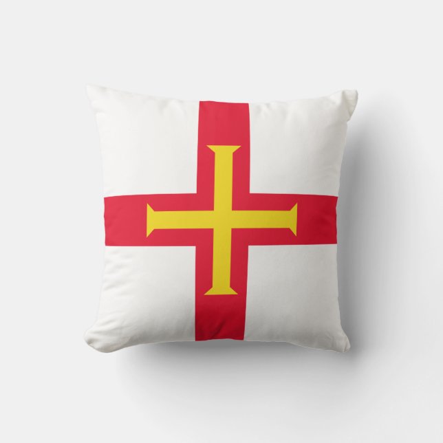 Guernsey Flag Cushion (Front)