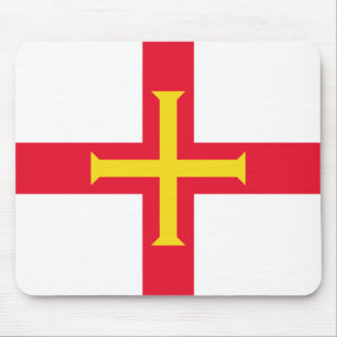 Guernsey Flag Mouse Mat