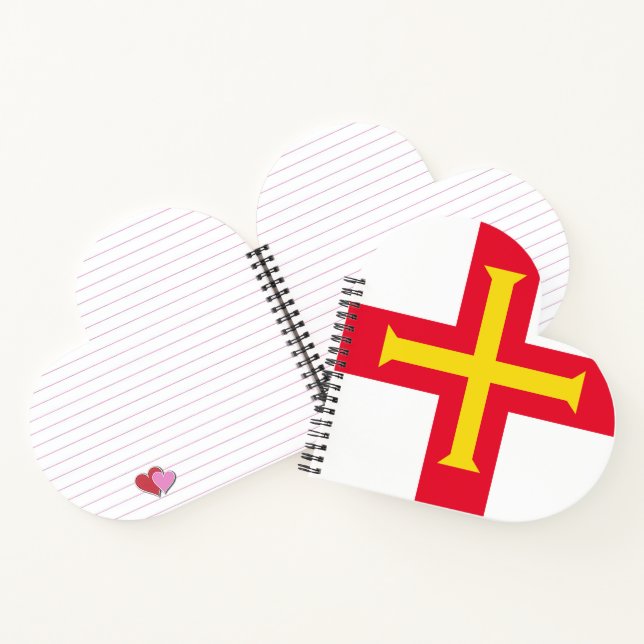Guernsey flag notebook (Inside)
