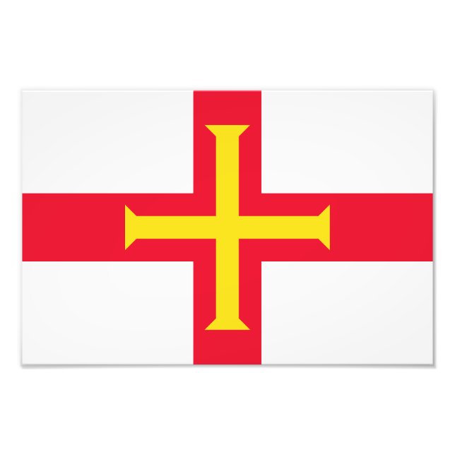 Guernsey Flag Photo Print (Front)