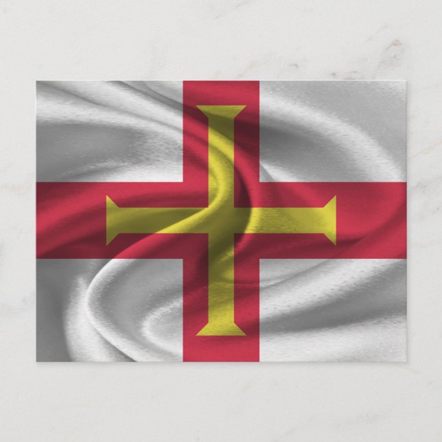 Guernsey Flag Postcard (Front)