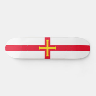 Guernsey Flag Skateboard