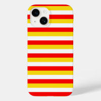 Guernsey flag stripes red yellow white pattern Nor