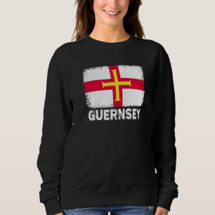 Guernsey Flag Support Guernsey People Women Men Sweatshirt