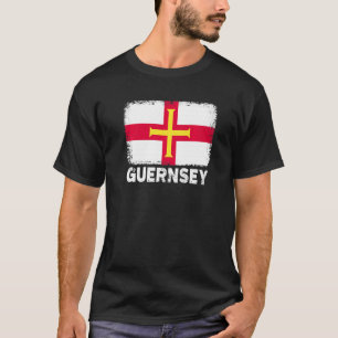 Guernsey Flag  Support Guernsey People Women Men T-Shirt