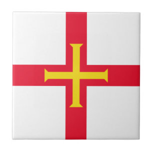 Guernsey Flag Tile