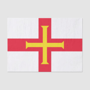 Guernsey Flag Tissue Paper