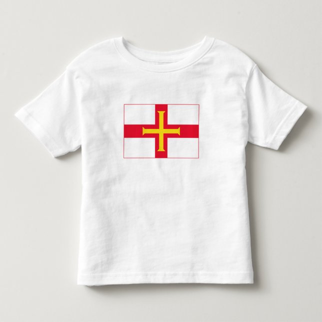 Guernsey Flag Toddler T-Shirt (Front)