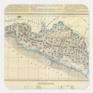 Guerrero, Mexico Square Sticker