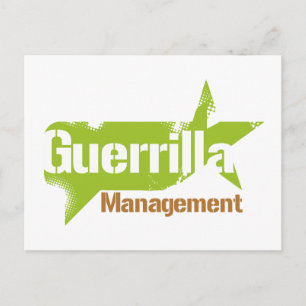 Guerrilla Management Logo 2 Postcard