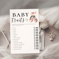 Guess Baby Features Shower Game Ballerina Shoes