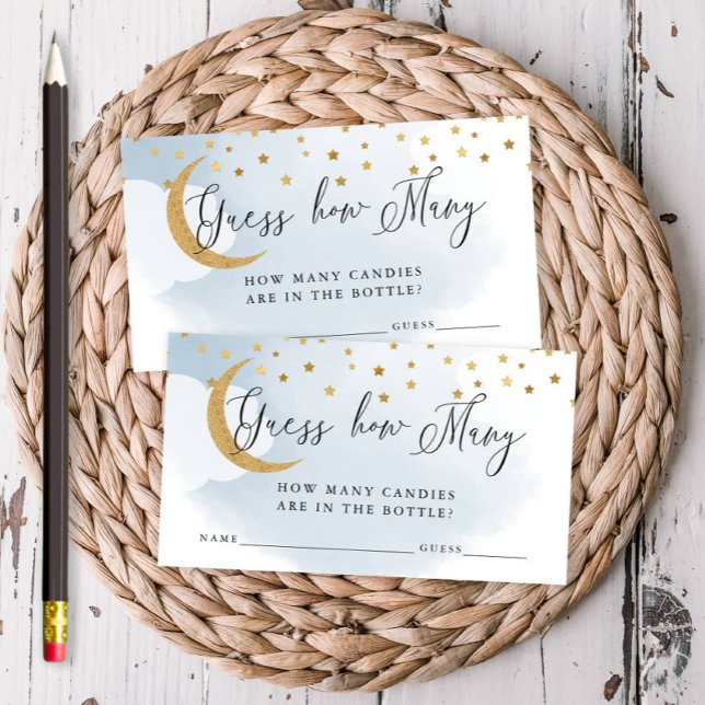 Guess How Many Blue Over the Moon Guess Card (Creator Uploaded)