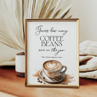 Guess How Many Coffee Beans Party Game