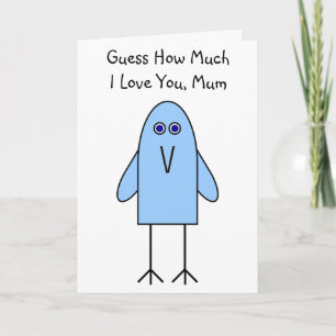 Guess How Much I Love You, Mum Holiday Card