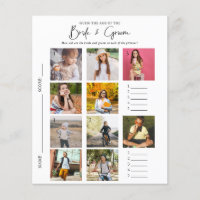 Guess The Age | Photo Bridal Shower Game