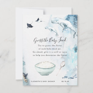 Guess the Baby Food Baby Shower Game