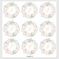 Guess The Baby Food Baby Shower Sticker Tag