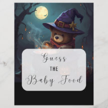 Guess The Baby Food Sign
